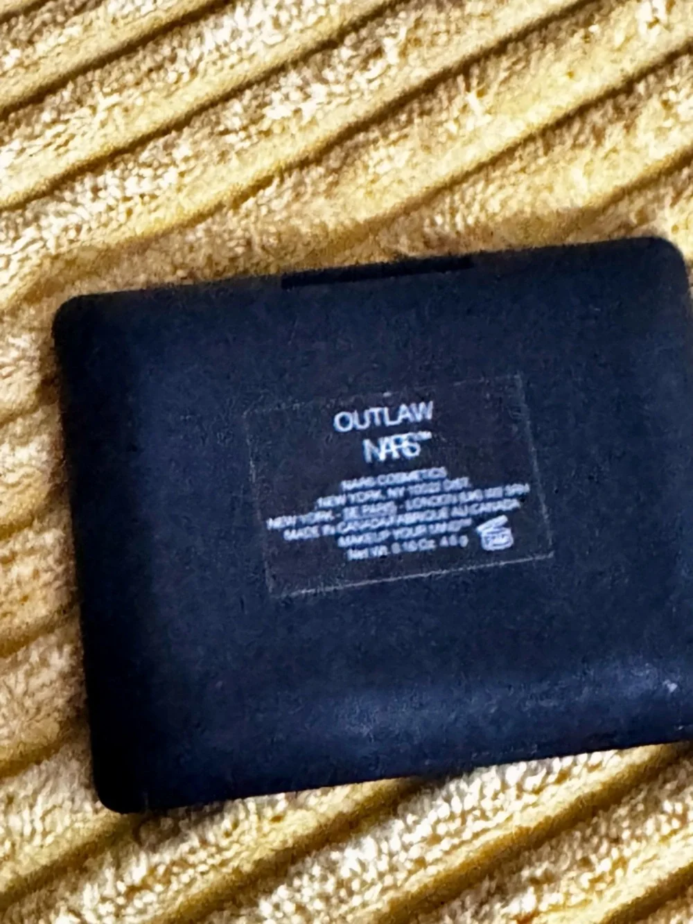 NARS Black Compact Makeup Case - Picture 3 of 3